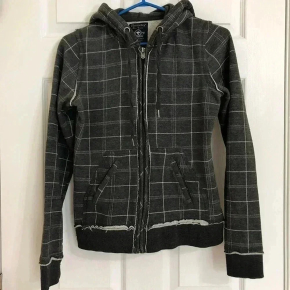 Bluenotes Grey Fitted Hoodie Size Medium - Picture 1 of 16